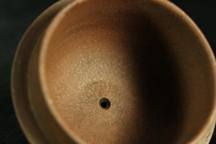 中国美術 朱泥 刻題詞 茶壷 急須 煎茶(K-YC695)