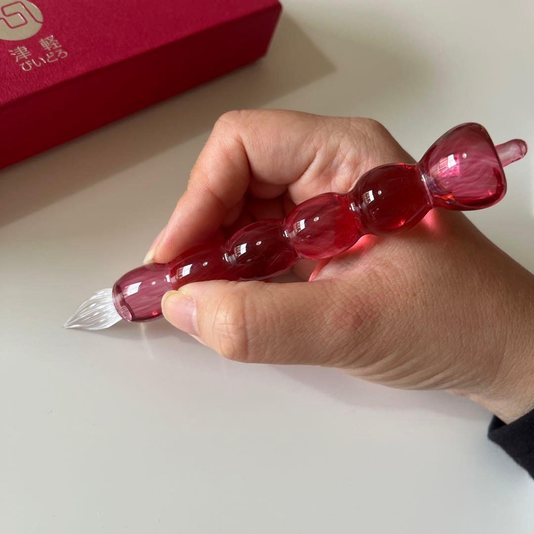 津軽びいどろ　ガラスペン
