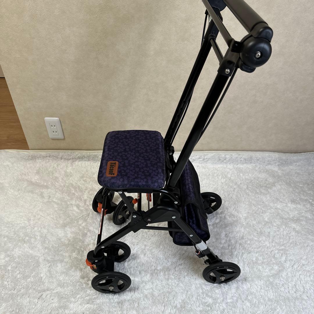 【美品】幸和製作所 TacaoF テイコブ　折り畳み式　シルバーカー　手押し車
