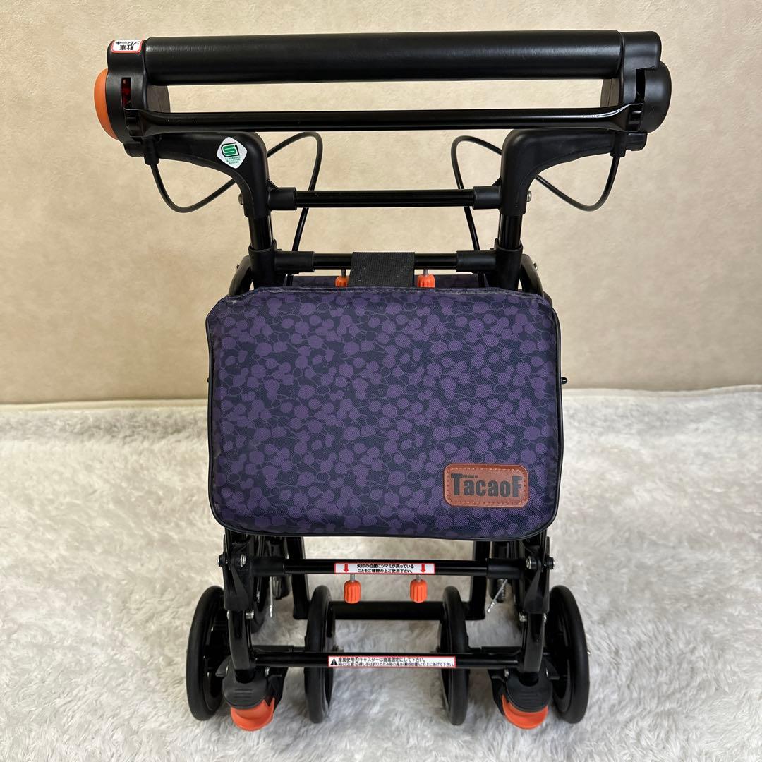 【美品】幸和製作所 TacaoF テイコブ　折り畳み式　シルバーカー　手押し車
