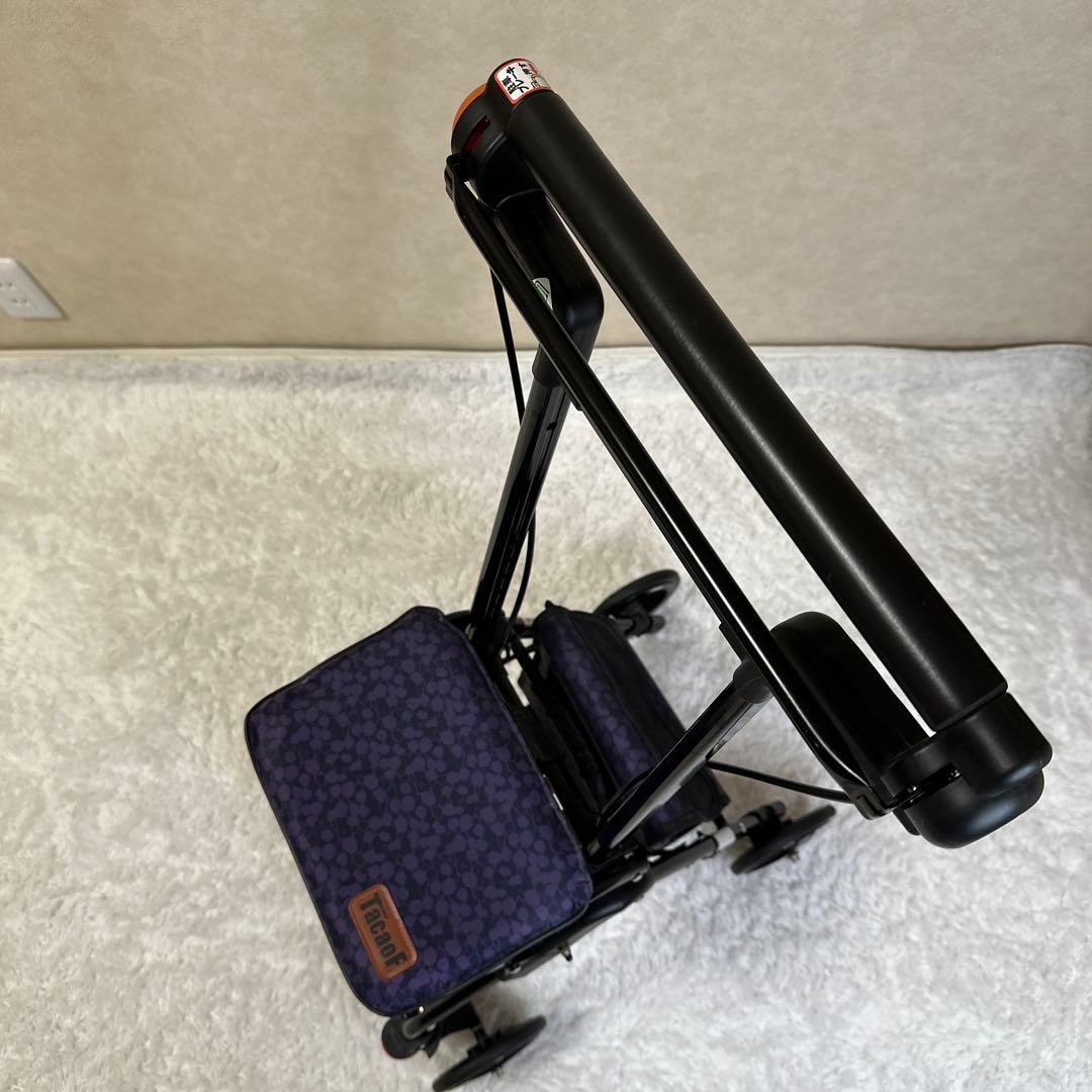【美品】幸和製作所 TacaoF テイコブ　折り畳み式　シルバーカー　手押し車