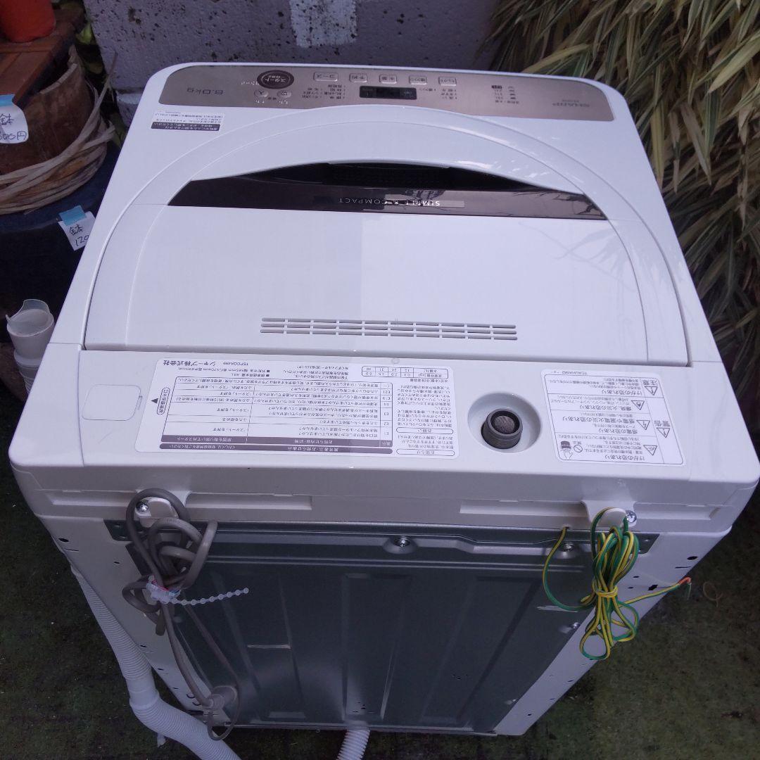 SHARP 洗濯機 2021年 製造 ６㎏ ES-GE6E-T