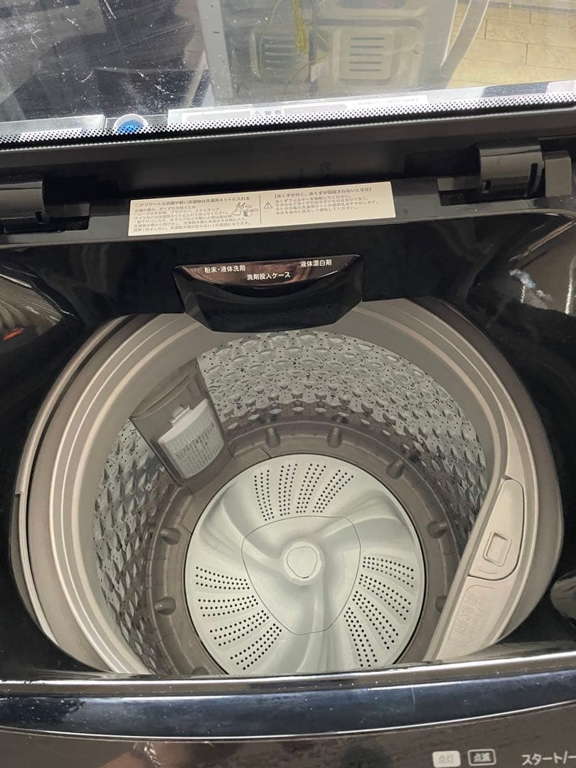 【2023年製】 ニトリ 6㎏ 全自動洗濯機 NT60L1BK ⑦