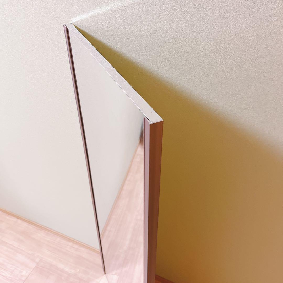 リフェクス割れない軽量な鏡45×120cmシャンパンゴールド
