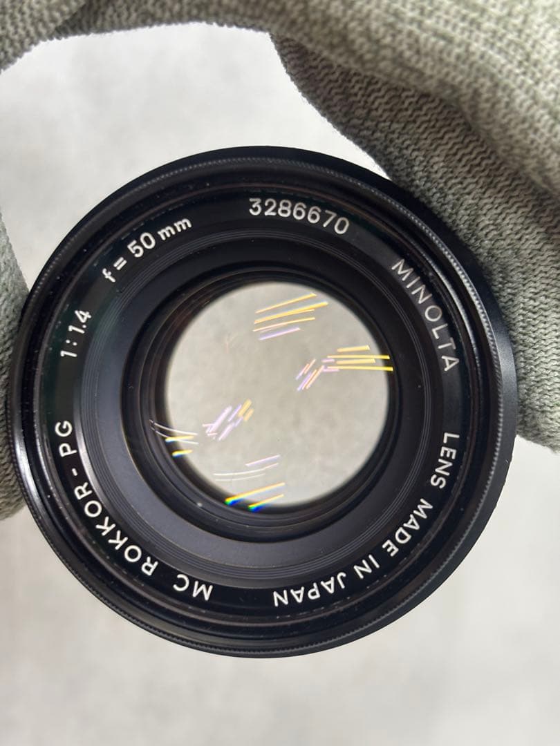ミノルタXE 50mm /135mmレンズ２本付　中古品