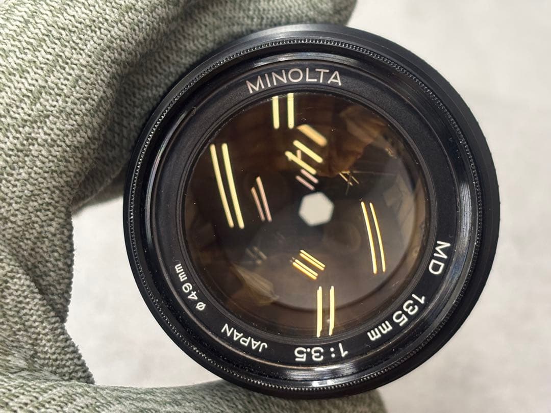 ミノルタXE 50mm /135mmレンズ２本付　中古品