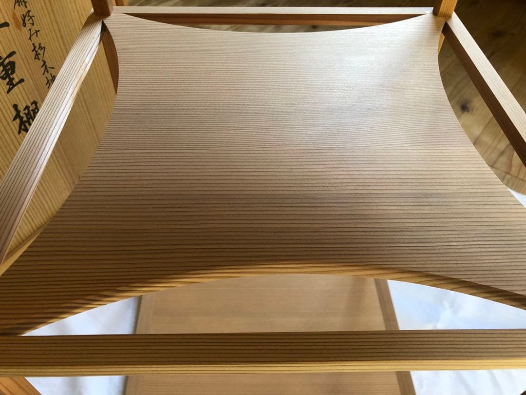 美品♦︎茶道具♦︎杉木地　糸巻二重棚♦︎共箱♦︎千家♦︎稽古