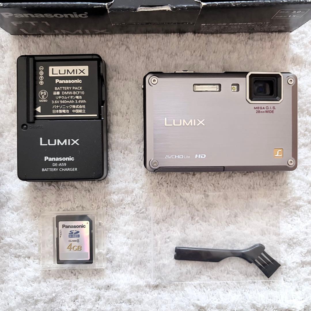 極上品【動作確認済】Panasonic パナソニック LUMIX DMC-FT1