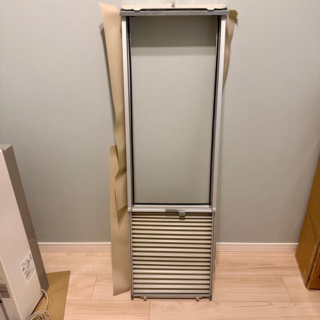 美品　Haier ハイアール　窓用　エアコン　窓枠付き　JA-16R 工事不要