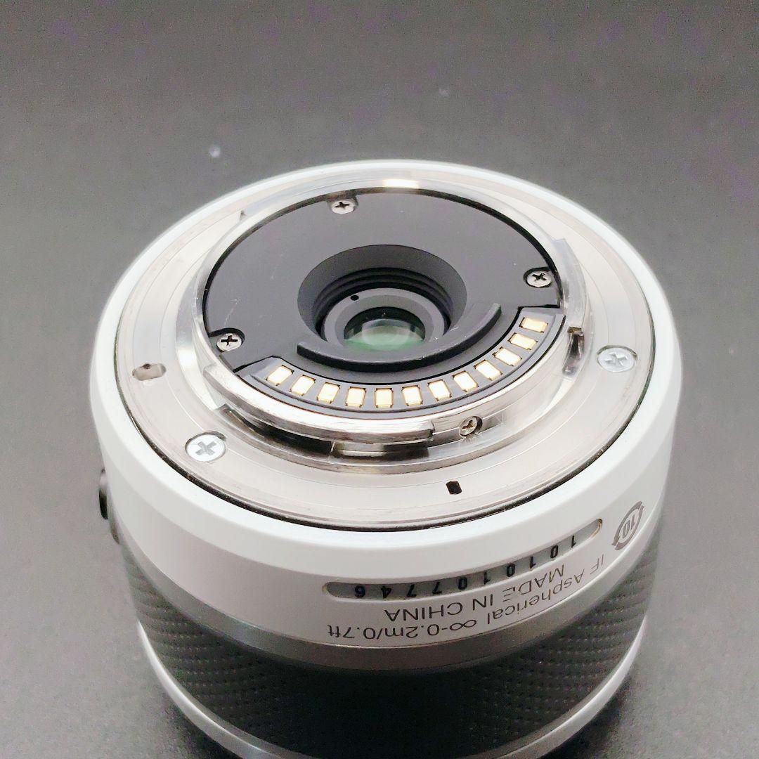 NIKON 1 J1 10-30mmVR レンズキット ホワイト スマホに転送