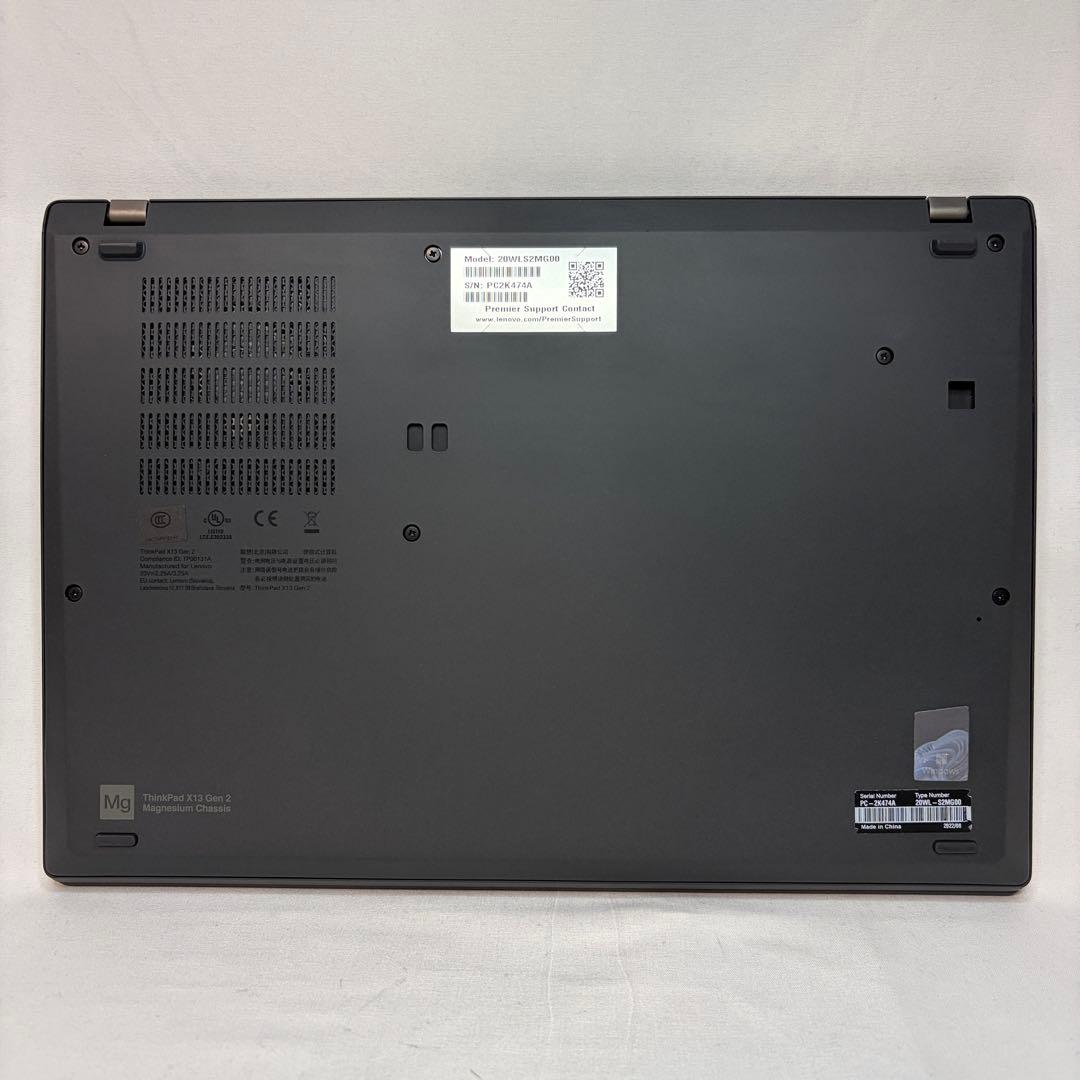 バッテリー超優良 ThinkPad X13 第11世代 i5 8GB 256GB