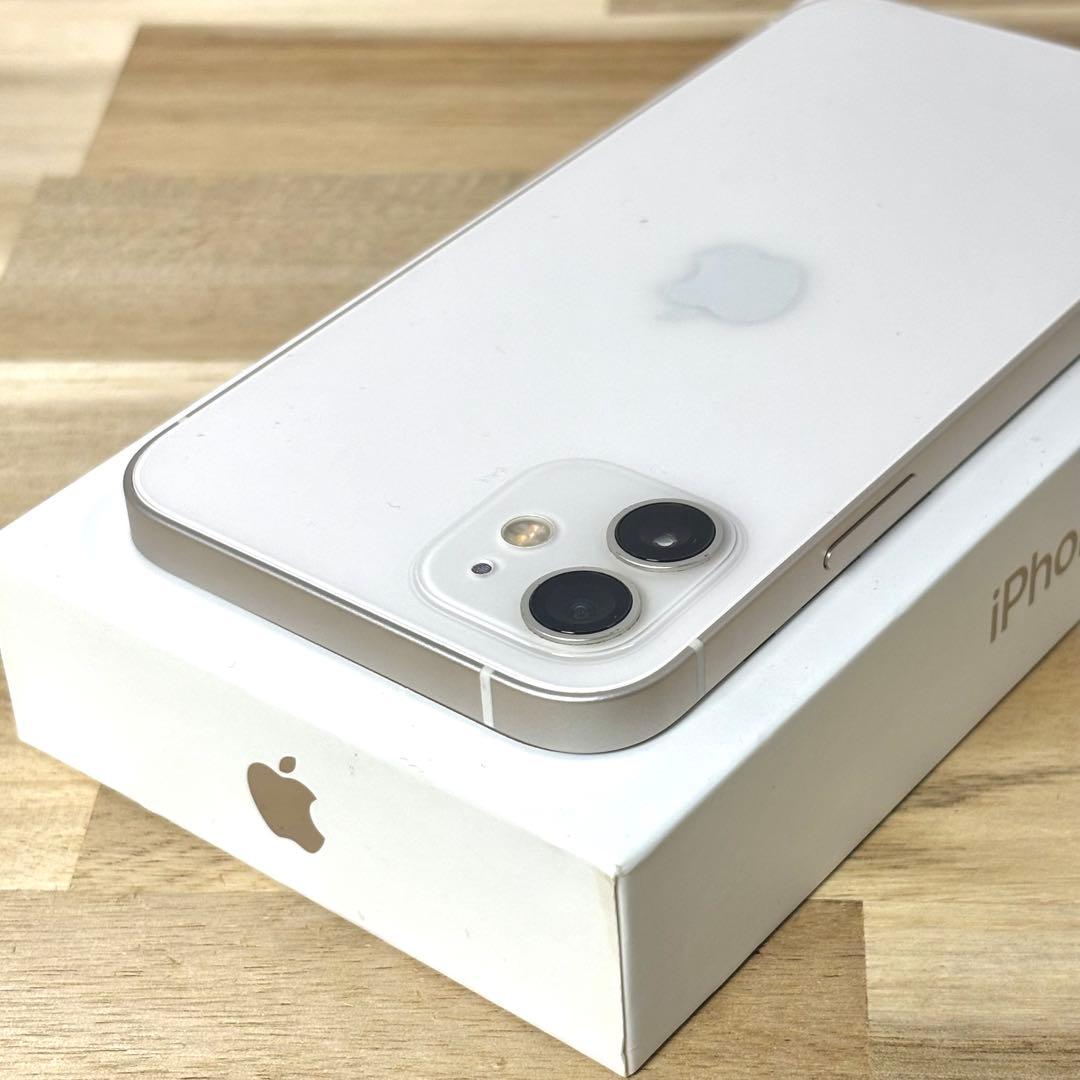 【電池新品100%】iPhone 12 256GB |ホワイト|SIMフリー