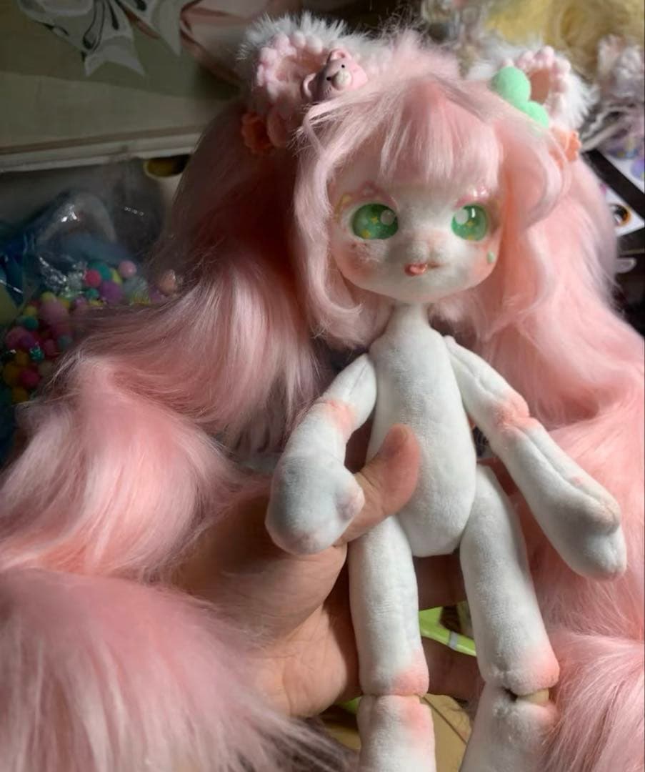 ぬいぐるみ　ドール　人形　ハンドメイド　ケモノ