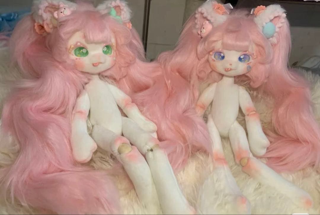 ぬいぐるみ　ドール　人形　ハンドメイド　ケモノ