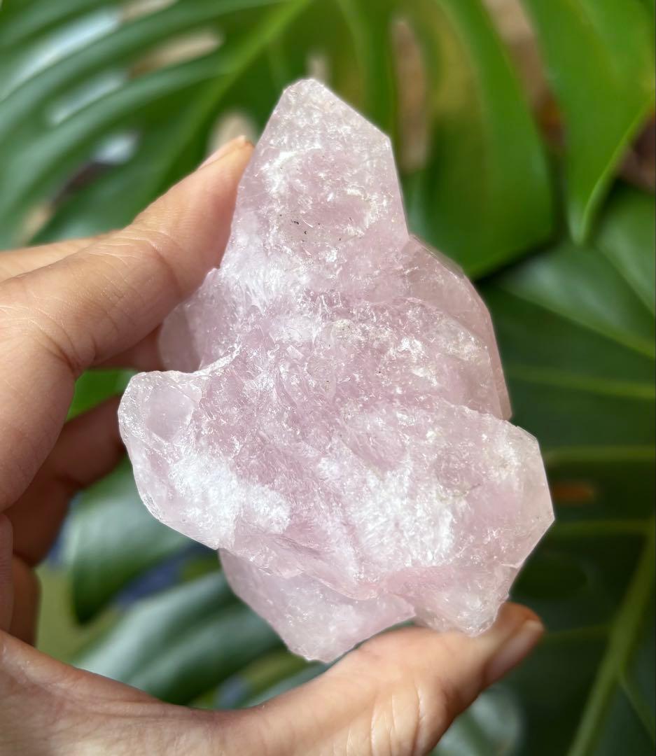 Elestial Rose Quartzローズクォーツエレスチャル　コロンビア