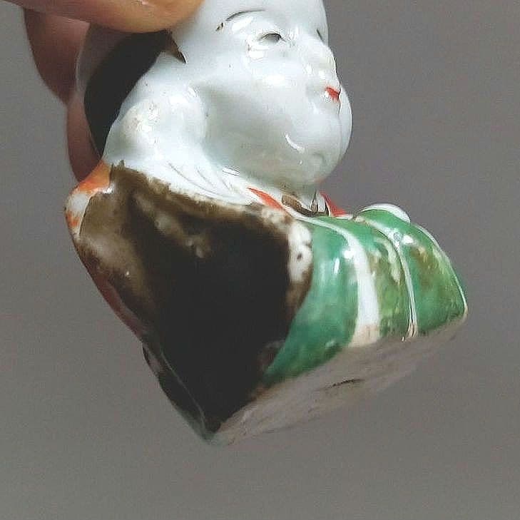 福助人形　磁器人形　レトロ人形　骨董　瀬戸焼　九谷焼　伊万里焼