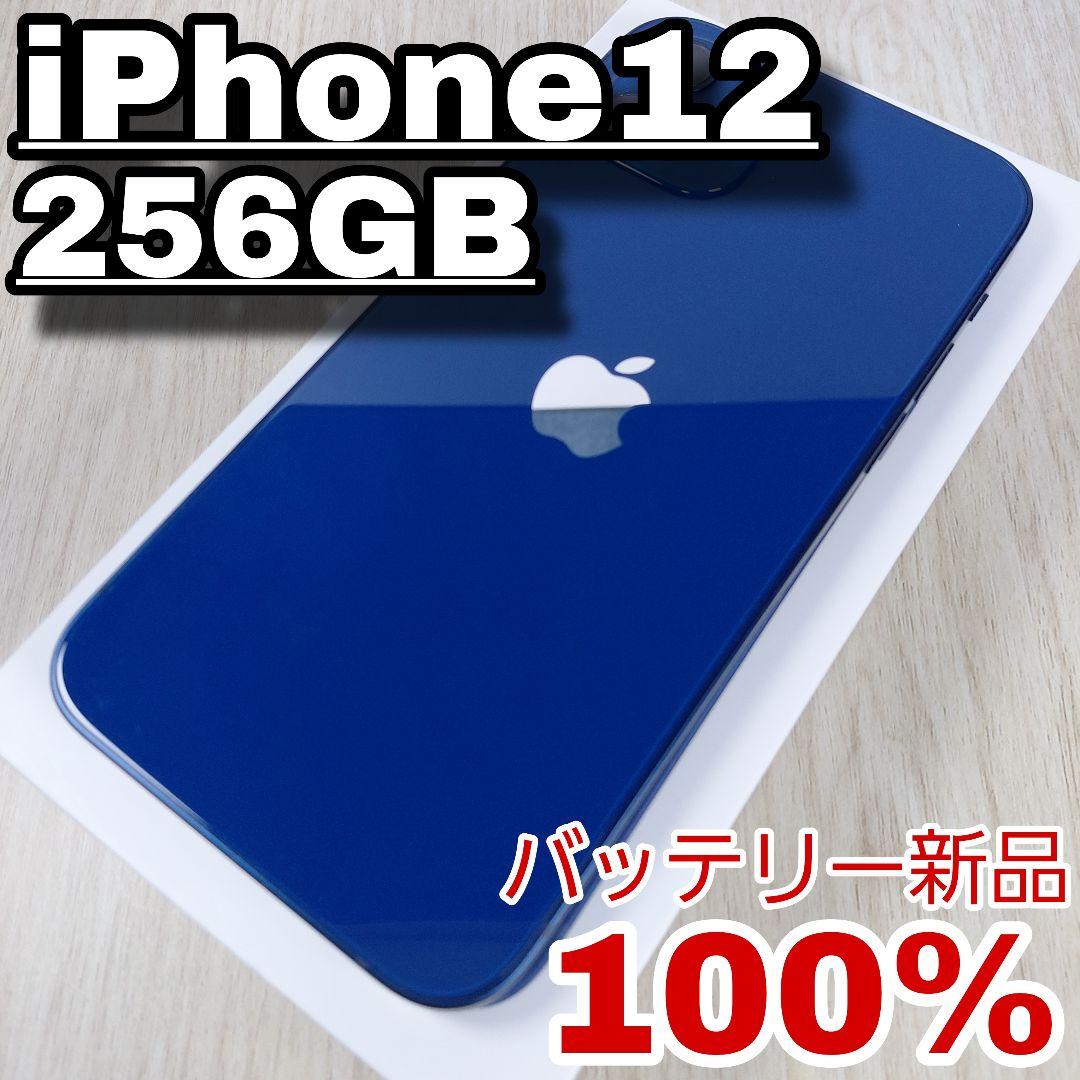 iPhone 12 256GB SIMフリー バッテリー新品100%