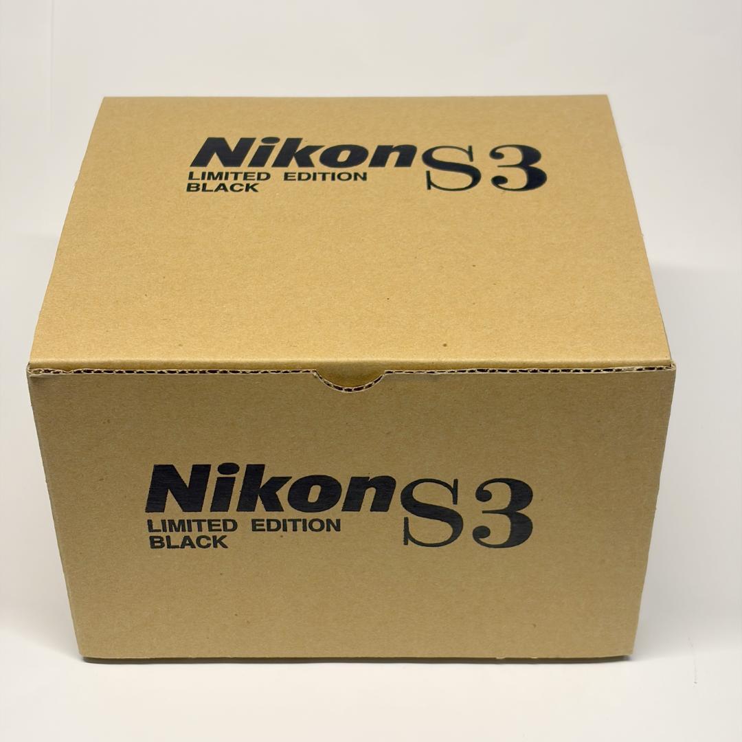 【未使用品】Nikon S3 LIMITED EDITION BLACK