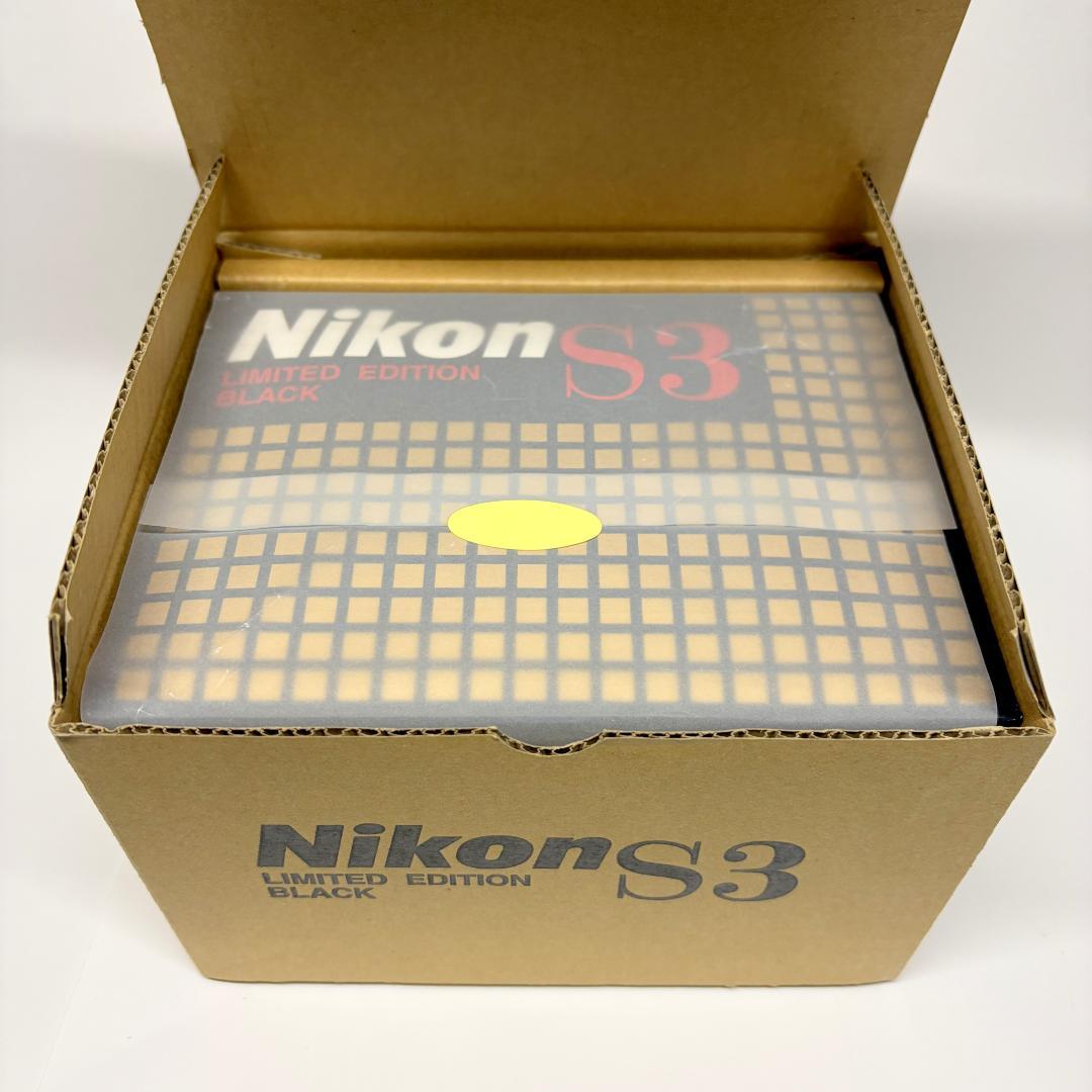 【未使用品】Nikon S3 LIMITED EDITION BLACK