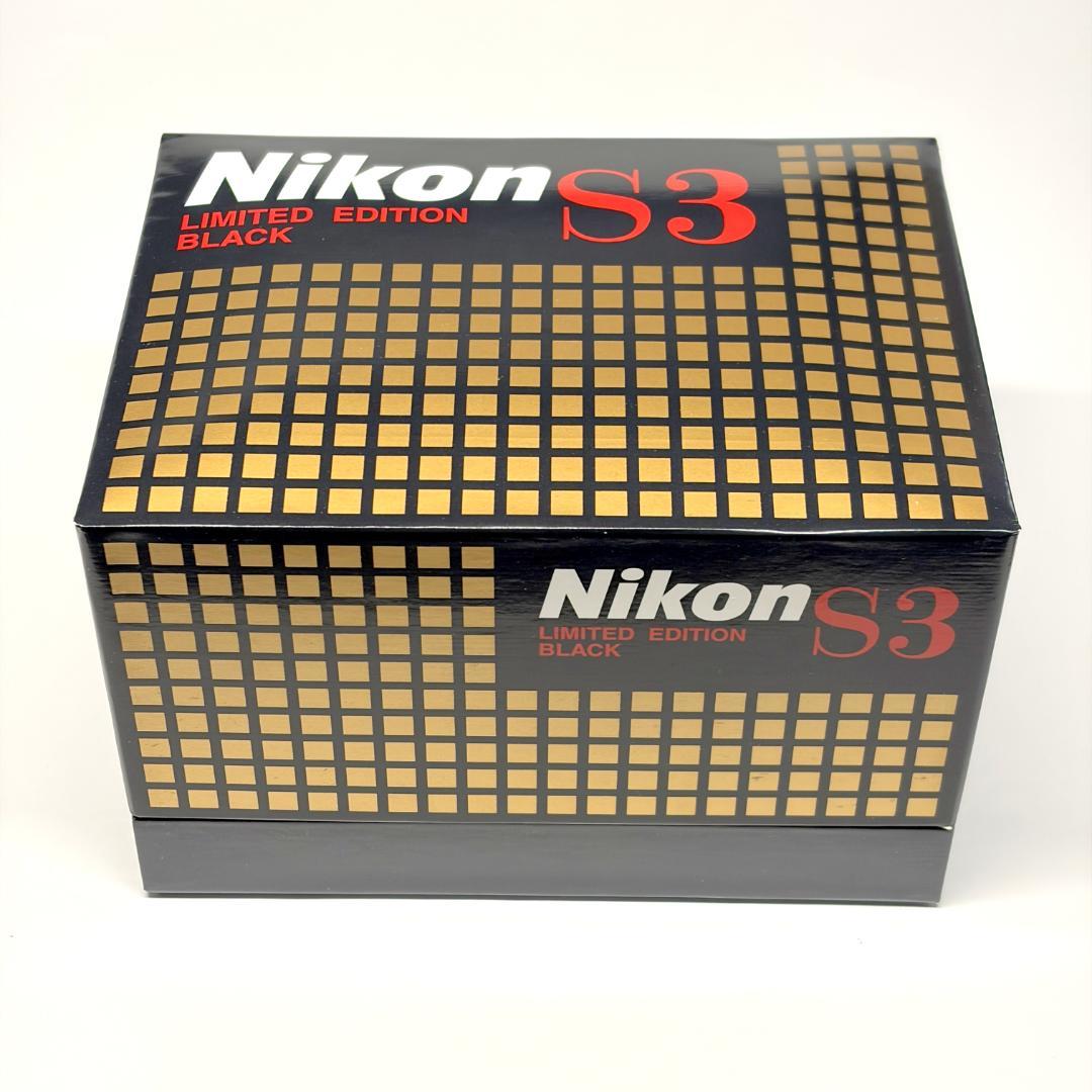 【未使用品】Nikon S3 LIMITED EDITION BLACK