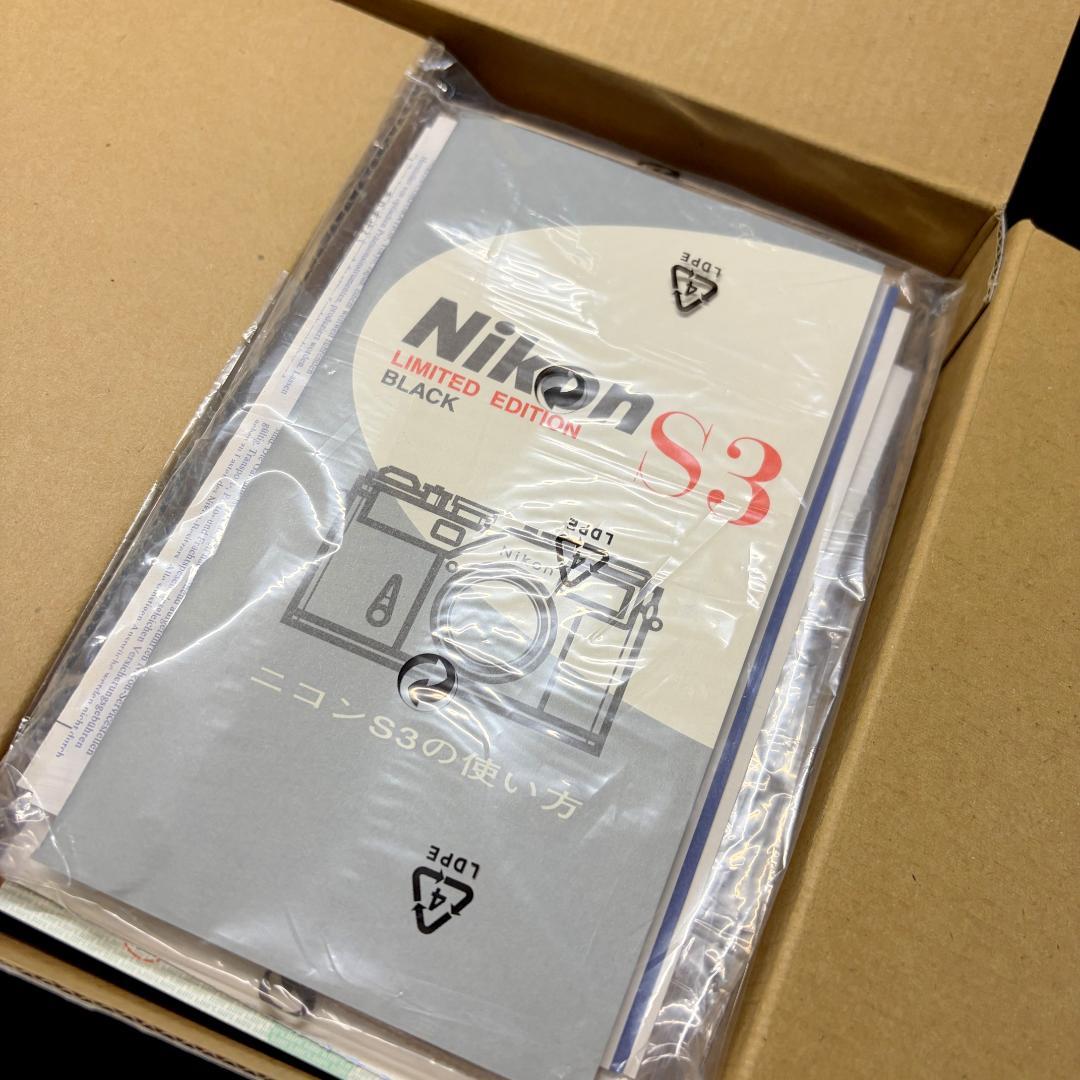 【未使用品】Nikon S3 LIMITED EDITION BLACK