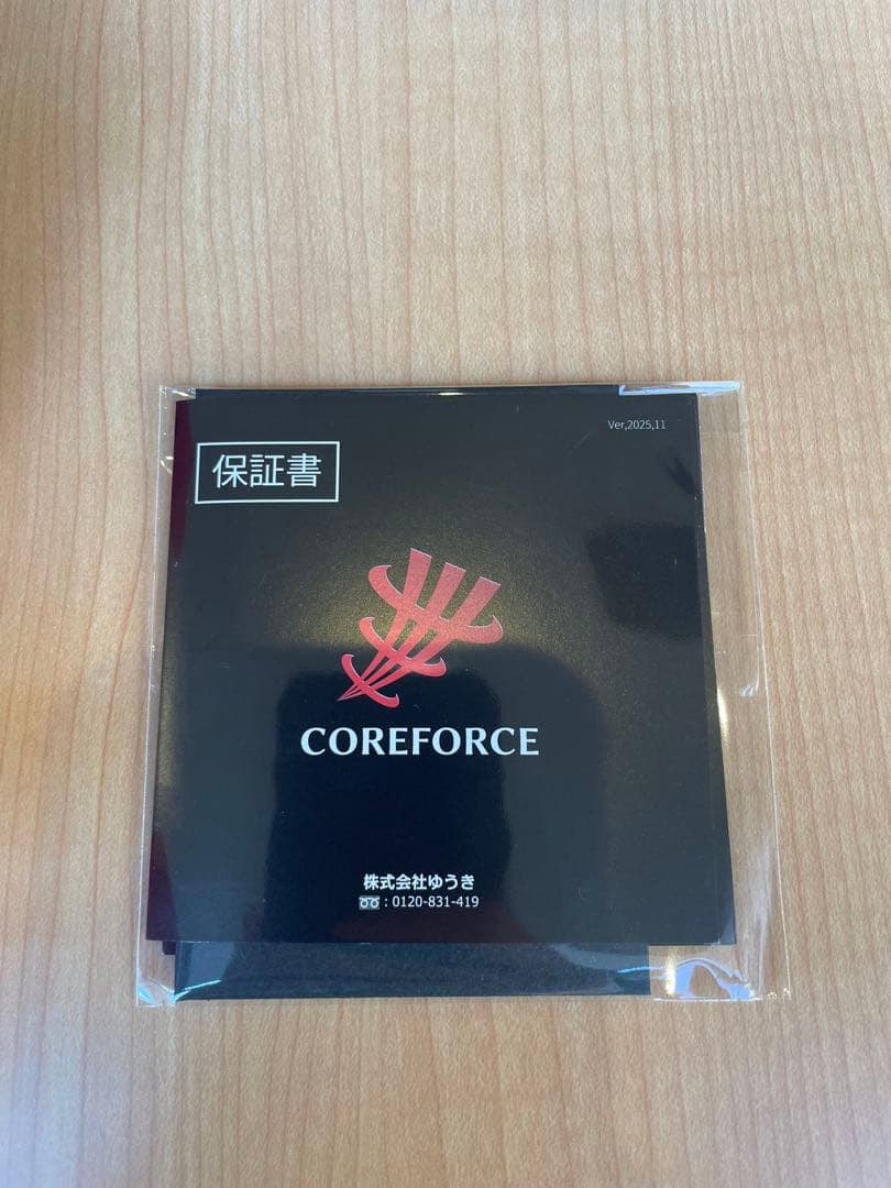 COREFORCE ネックレス 保証書付き