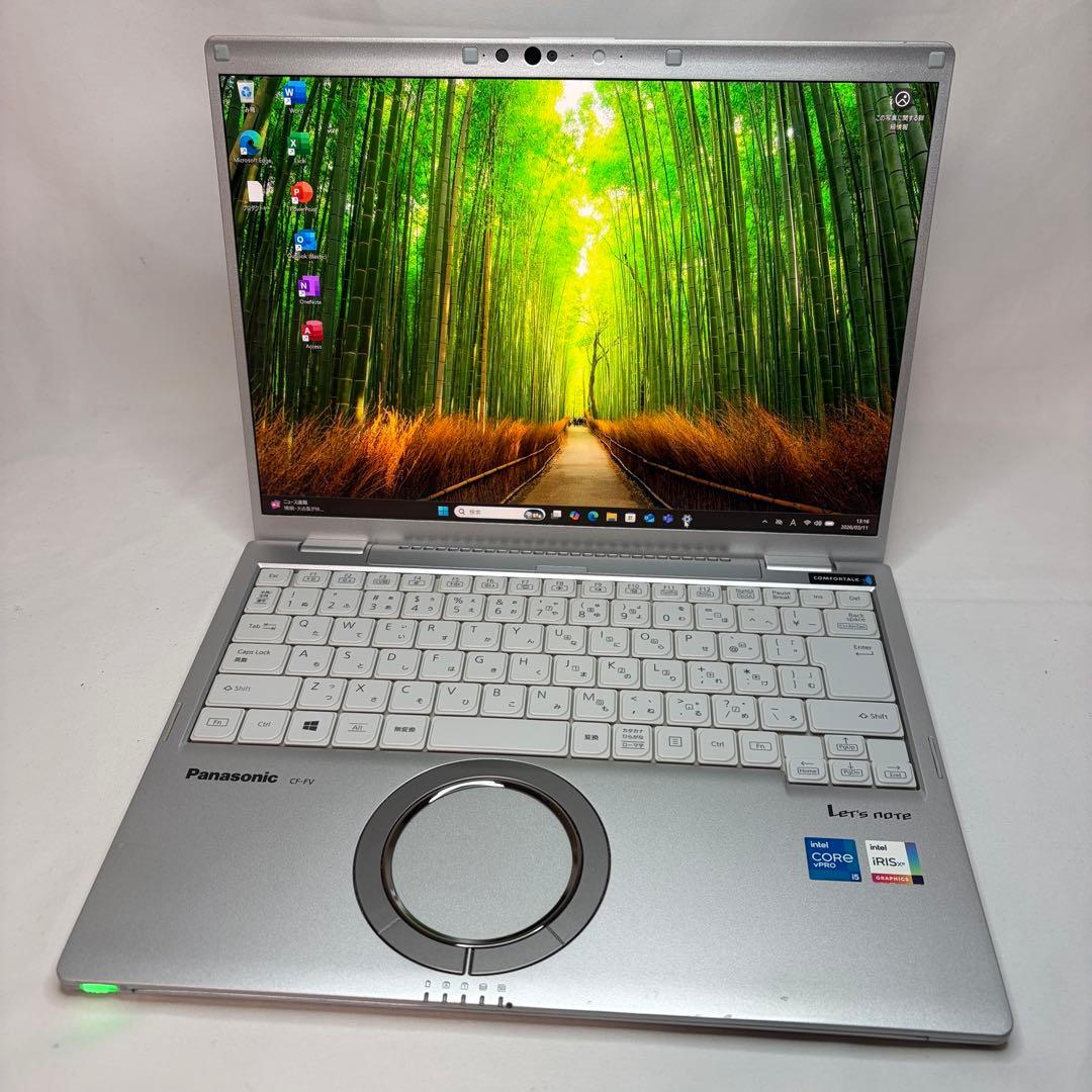 バッテリー超優良 CF-FV1 第11世代 i5 16GB 14.0型 オフィス