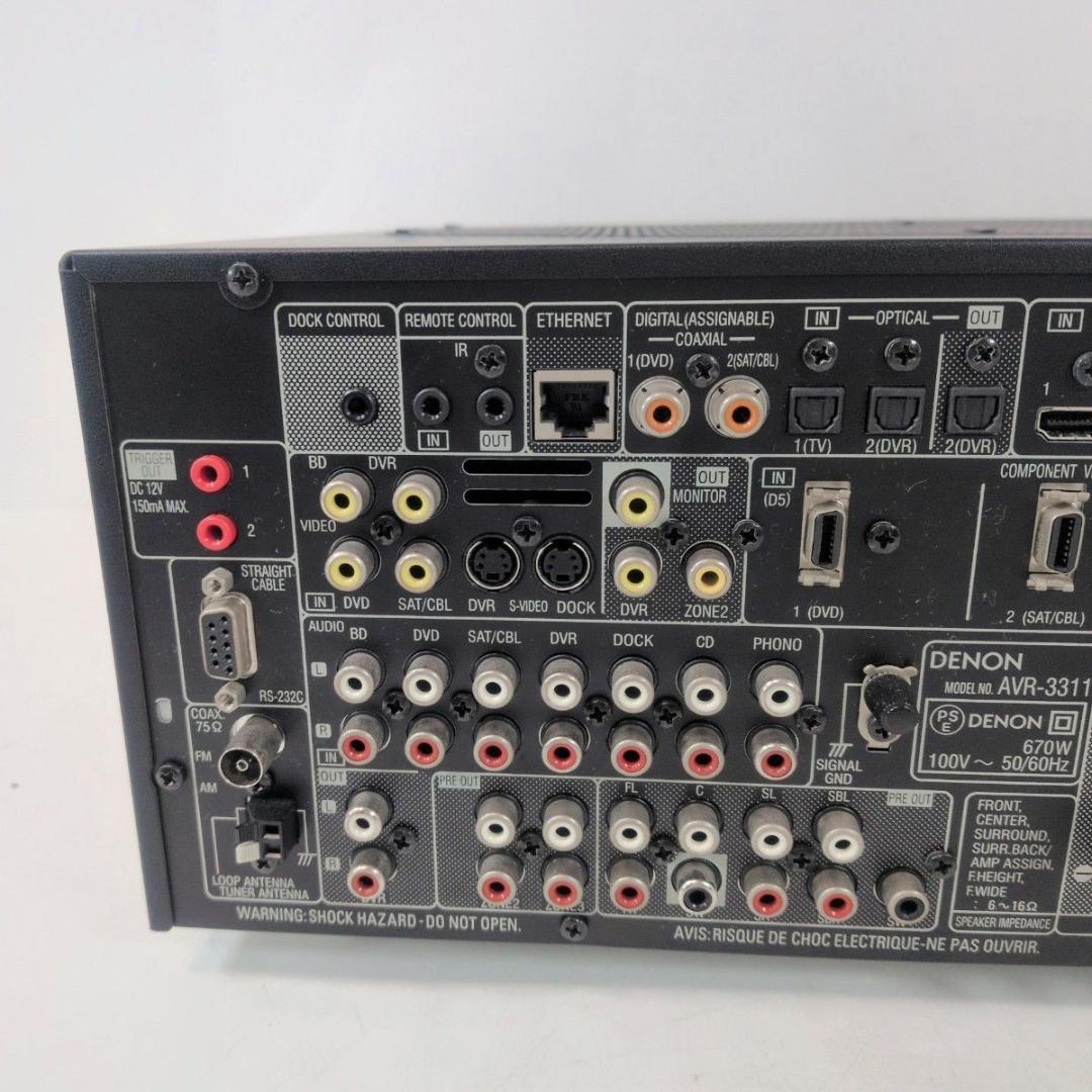 DENON デノン AVR-3311 AV サラウンドレシーバー 7.2ch