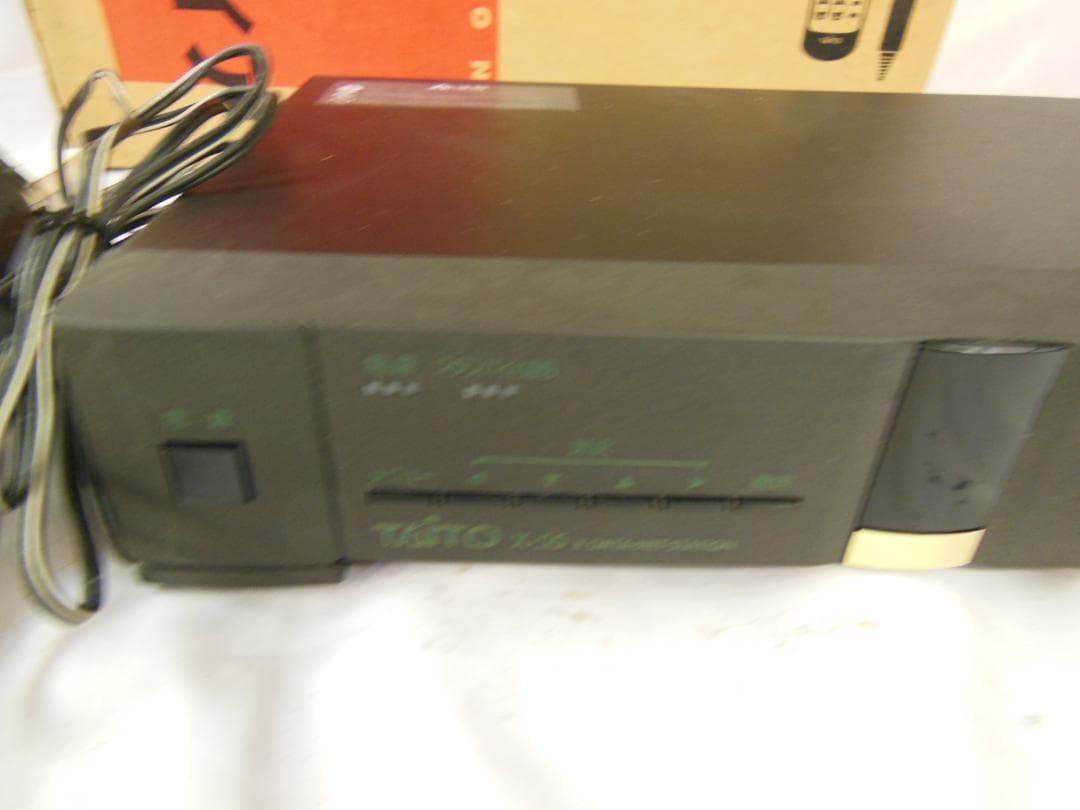n250430-002A5 TAITO X-55 通信カラオケ 家庭用 タイトー