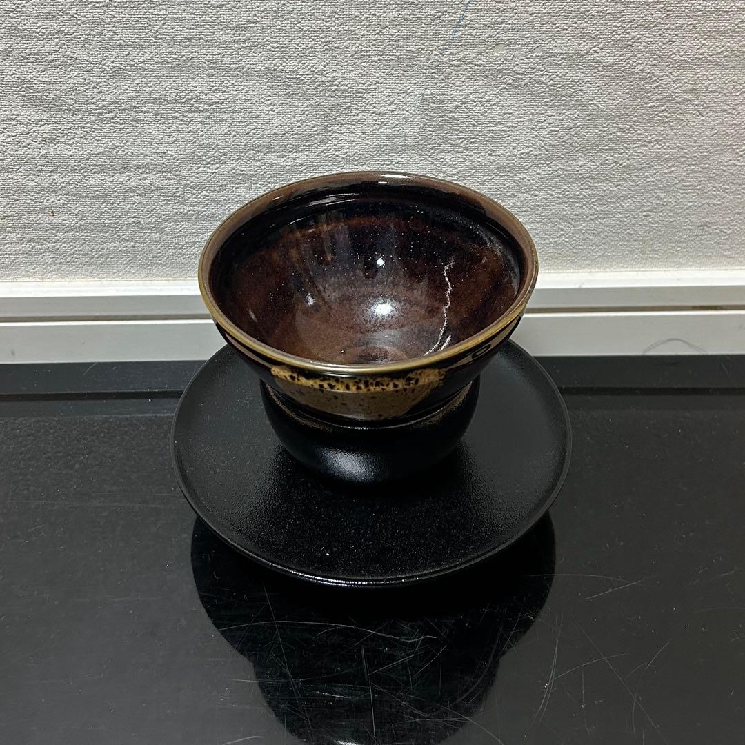 淡々斎好写天目台と天目茶碗　茶道具懐石鵬雲斎坐忘斎淡々斎棗水指茶杓水屋釜