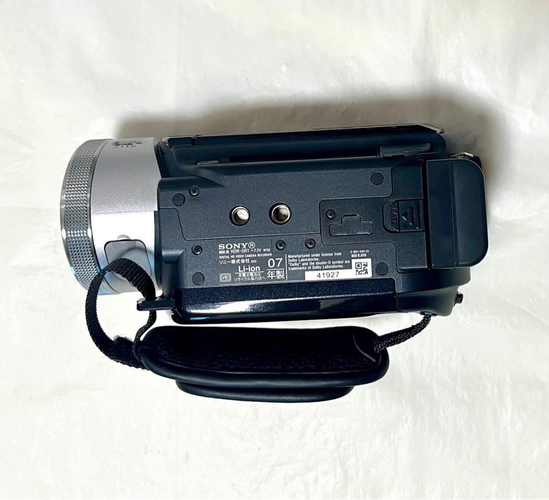 SONY HANDYCAM HDR-SR1 30GBビデオカメラ バッテリー付