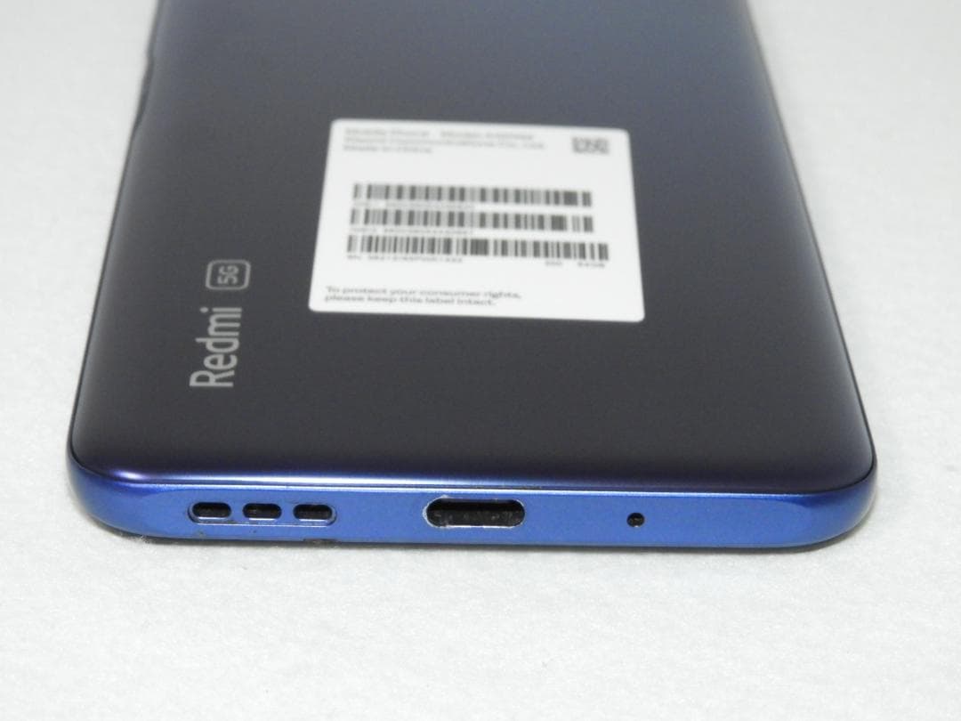 Xiaomi Redmi Note 10T ブルー A101XM SIMフリー