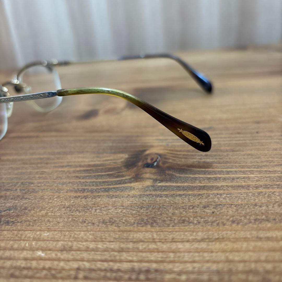 OLIVER PEOPLES 廃盤 メガネフレーム 度付き ケース付