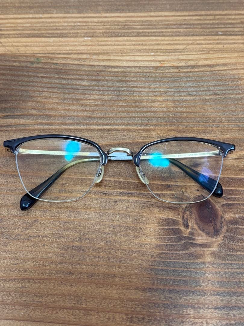 OLIVER PEOPLES 廃盤 メガネフレーム 度付き ケース付