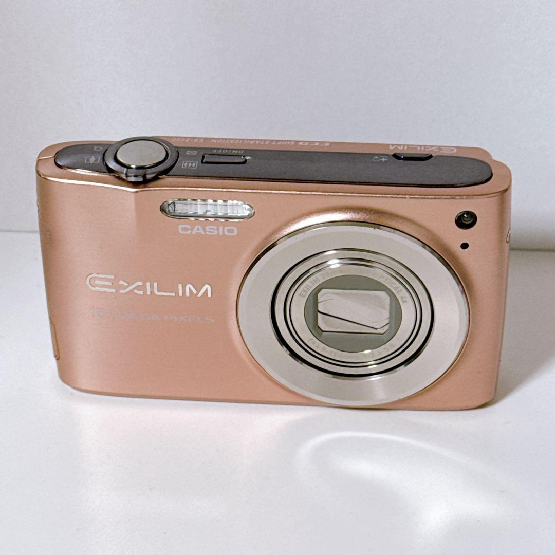 CASIO コンパクトデジタルカメラ EXILIM EX-Z400 ピンク
