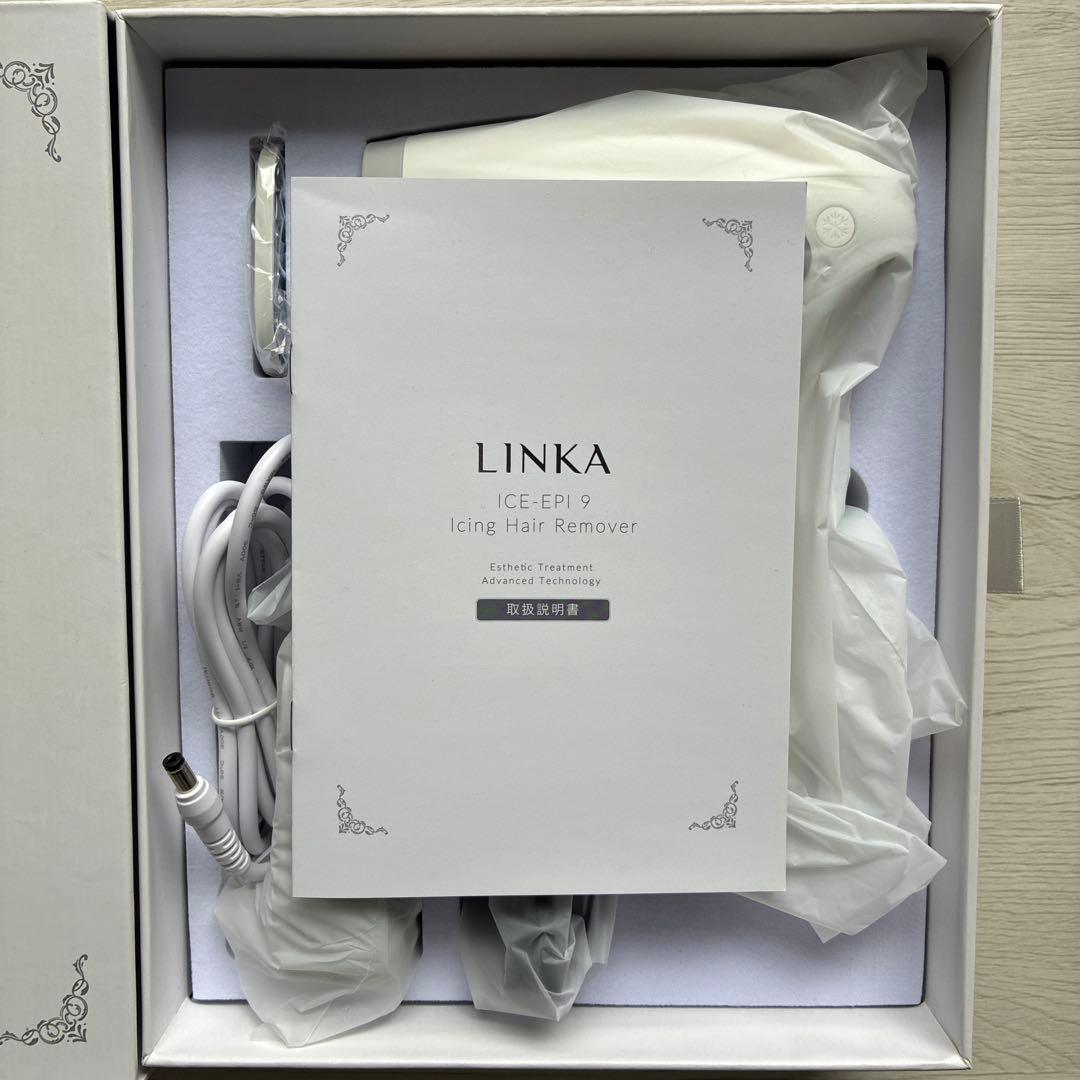 LINKA ICE-EPI 9（リンカ アイスエピナイン）家庭用脱毛器です。