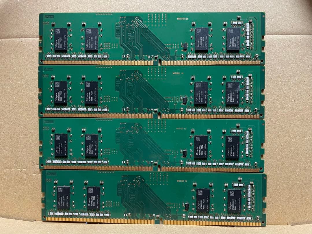 【正常判定】DDR4 4GB×3枚