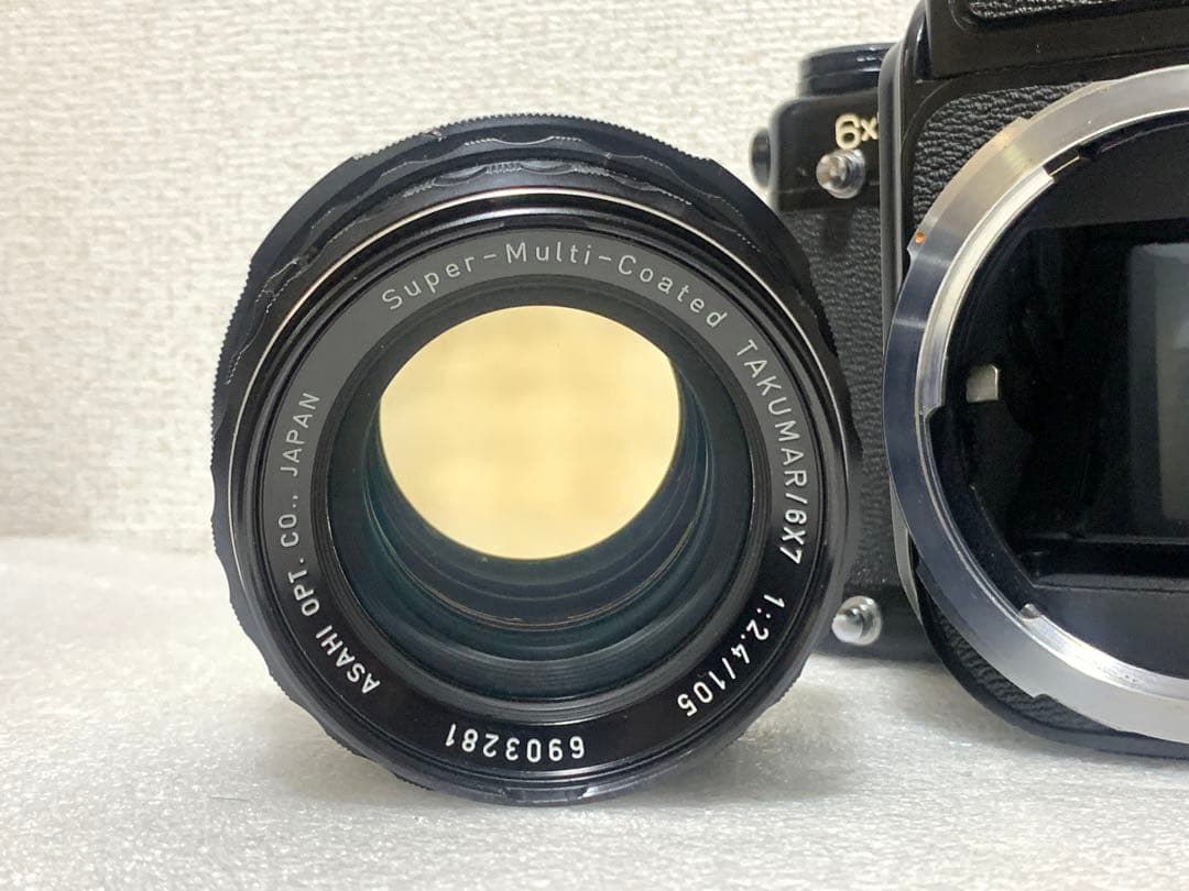 フィルムカメラ PENTAX 6x7 TAKUMAR 1:2.4 105
