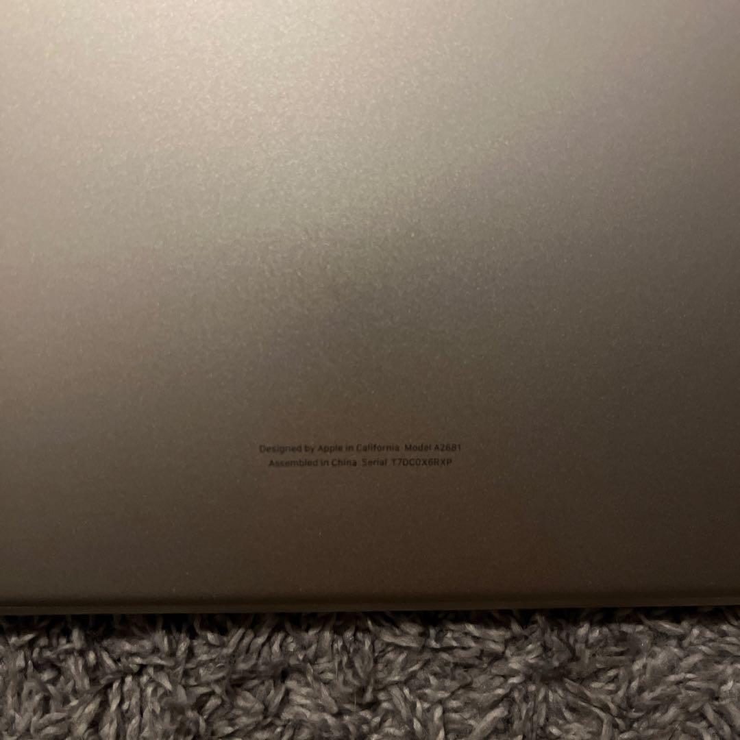 MacBook本体 Macbook Air M2 2022 8GB 256GB A2681