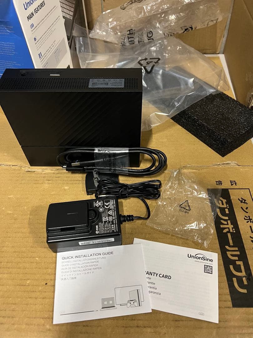 UnionSine 3.5インチ 外付けハードディスク 14TB