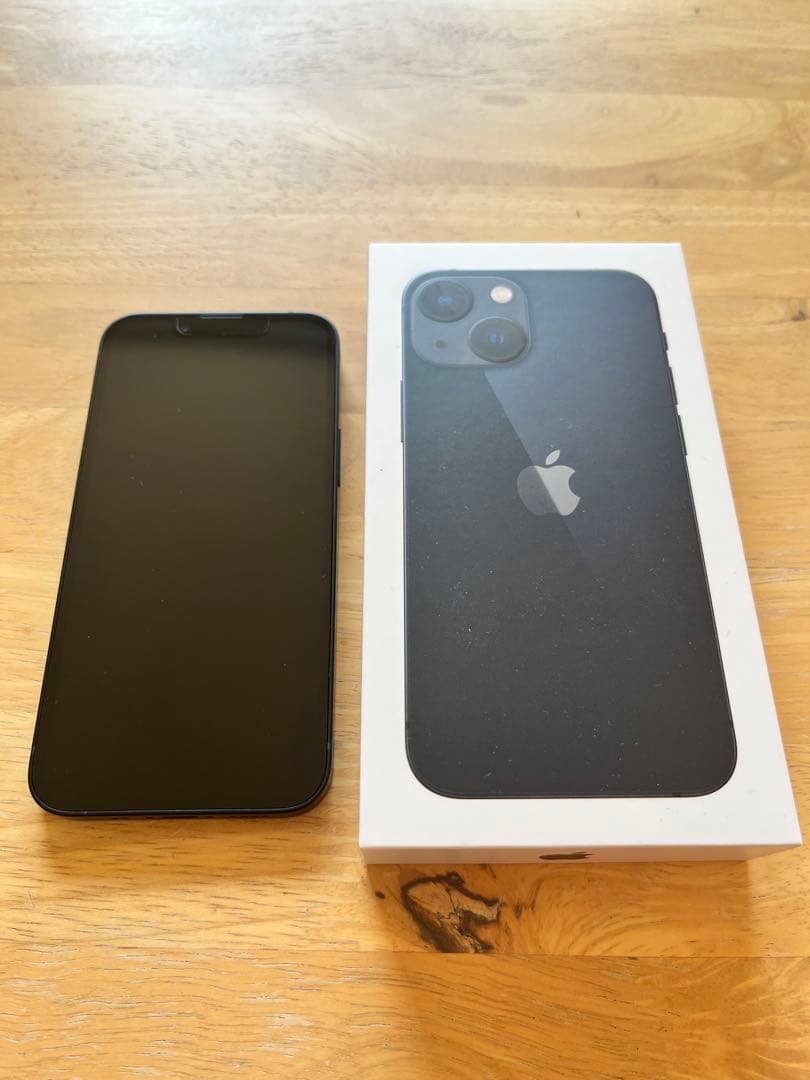 iPhone13mini ミッドナイト 美品 SIMフリー 128GB おまけ付