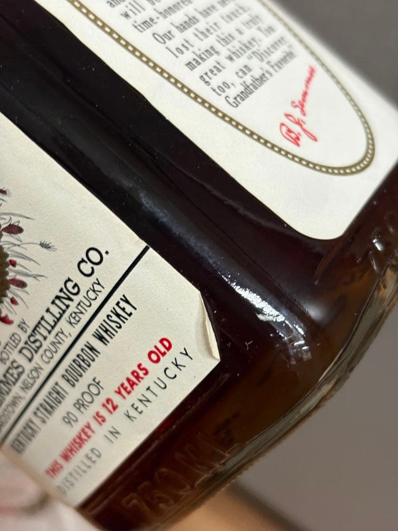 未開栓⭐️ JO BLACKBURN 12年 バーボンウイスキー　750ml