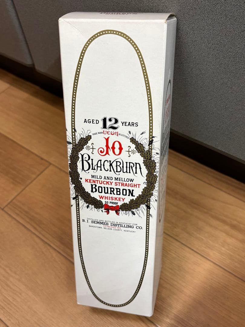未開栓⭐️ JO BLACKBURN 12年 バーボンウイスキー　750ml