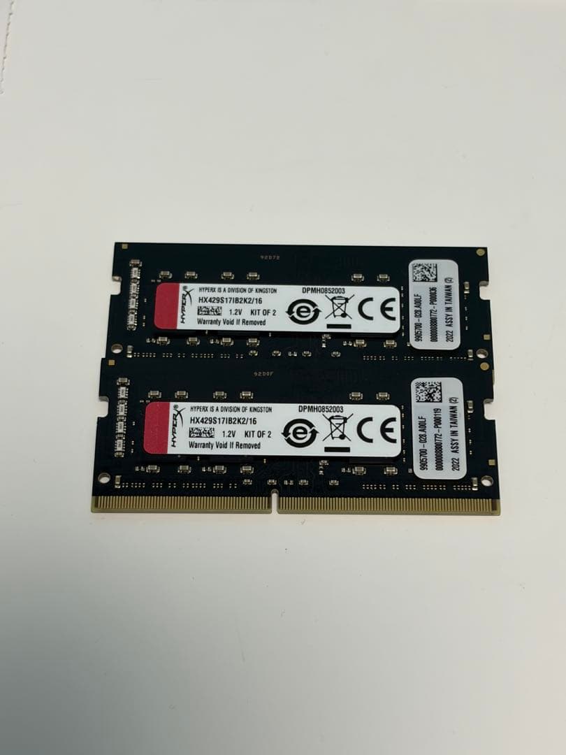 HYPERX Impact DDR4 8GB×2枚セット