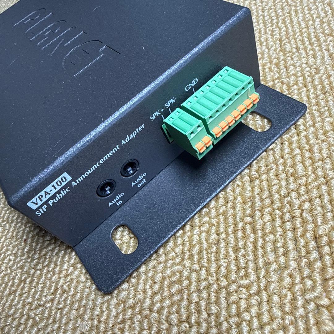 PLANET SIP Public VPA-100 アナウンスメント アダプター