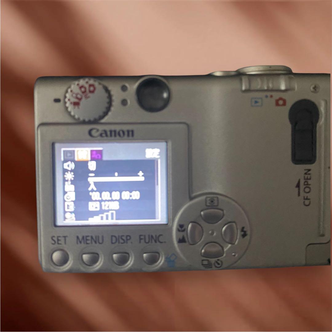 平成レトロ【Canon】キャノン IXY digitalデジタル400/シルバー