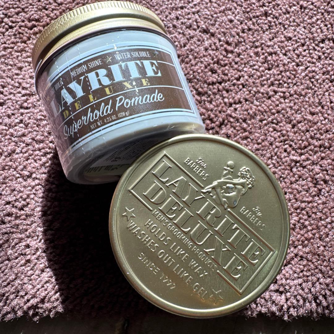 LAYRITE SuperholdPomade 2個セット120g定価¥7260