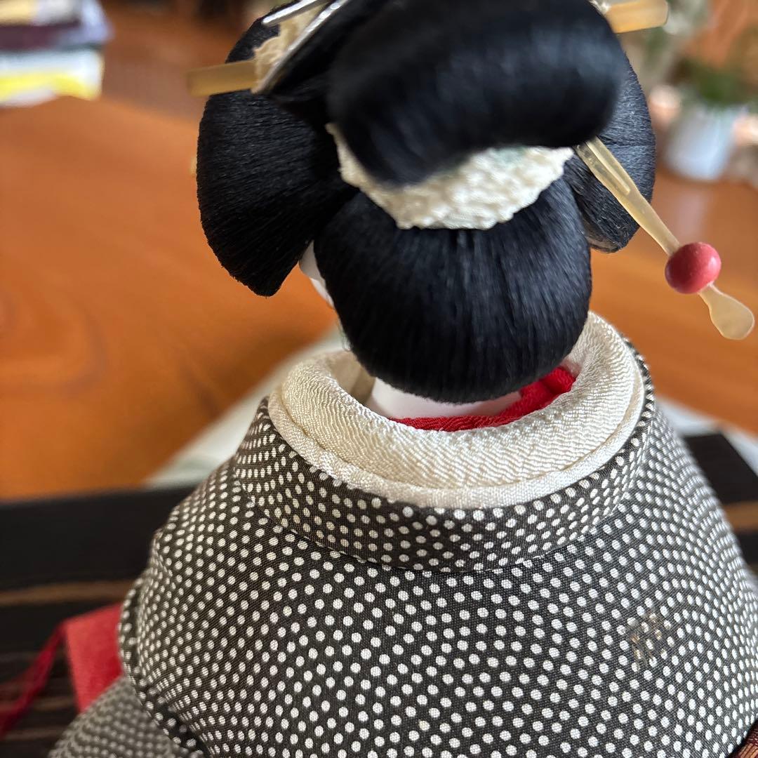 前原一匊作お福さん人形　 　縁起物