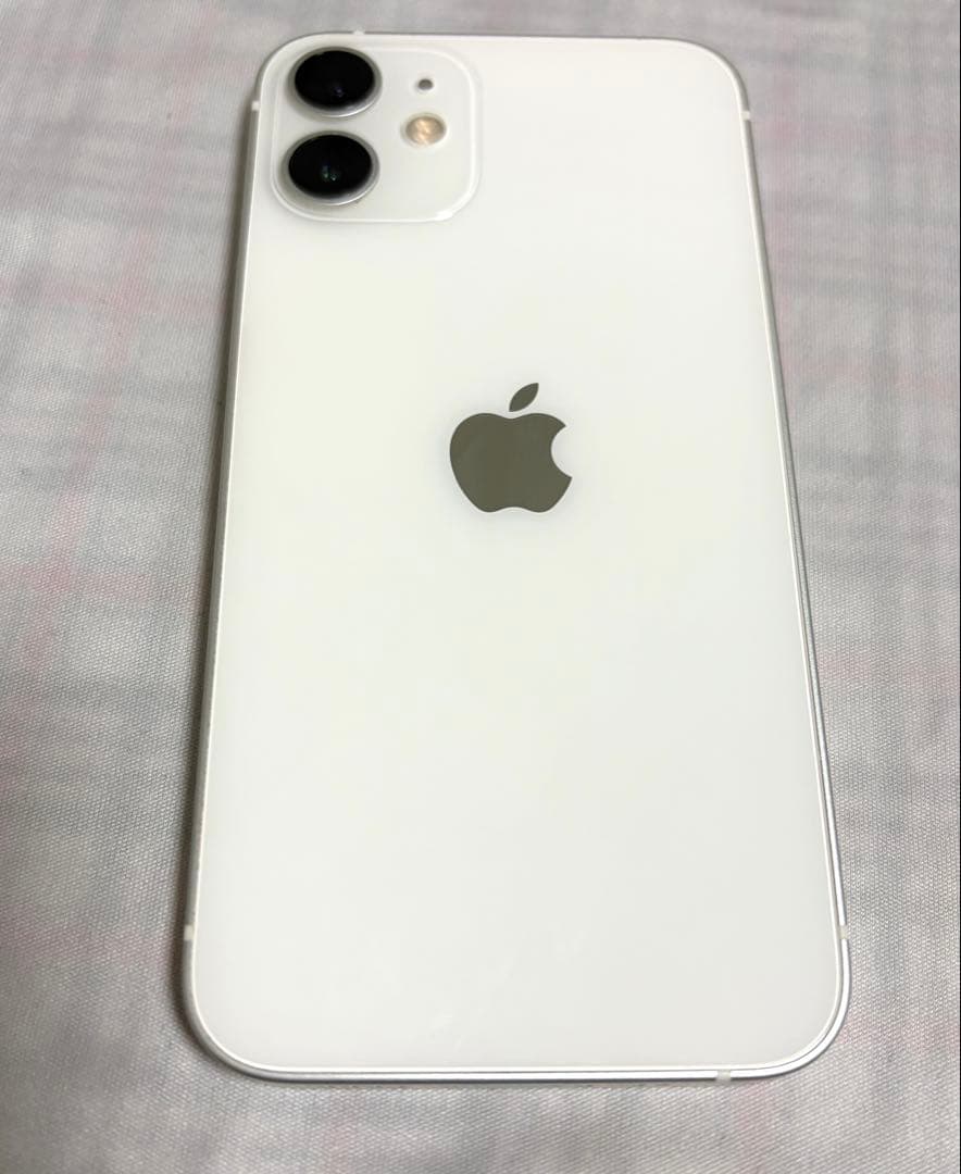 iPhone12miniホワイト バッテリー85%本体