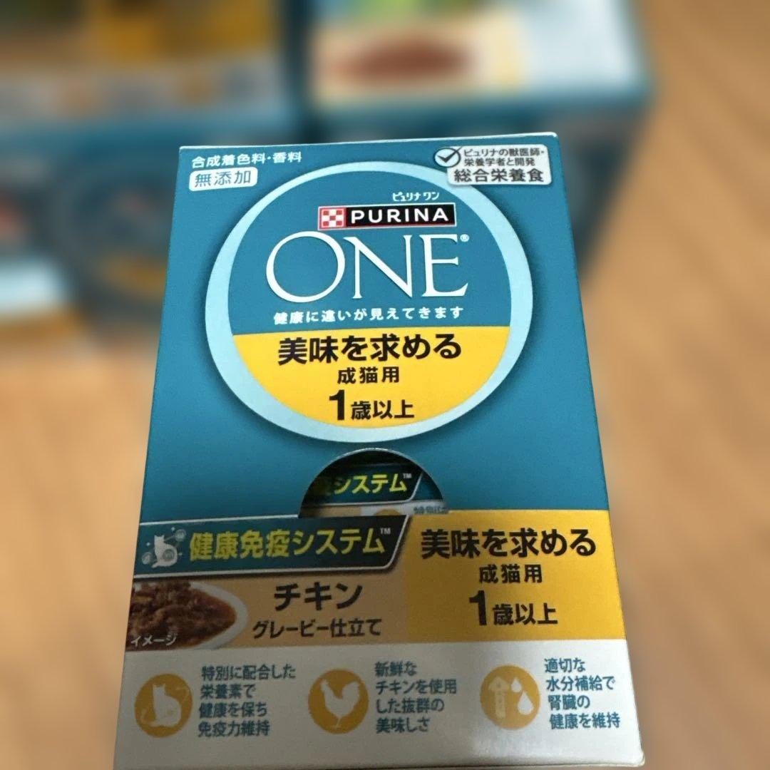 PURINA ONE チキン 1歳以上用 ウェットフード　美味を求める